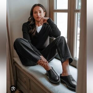 Jenni Kayne Leather Lug Mule